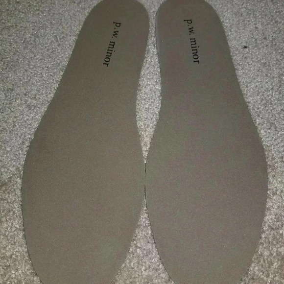 P.W. Minor CAMEO Black Leather Suede Shoe - Picture 7 of 7